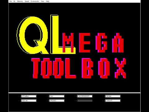 Sinclair QL: MEGA TOOLBOX v1.21 by Francesco Balena