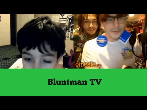 (Omegle) Psychic Child Damien Scaring People (Bluntman TV)