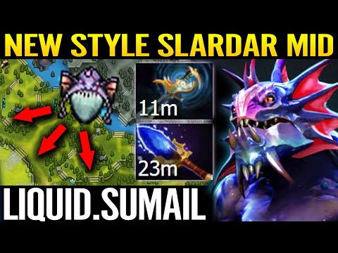 🔥 NEW STYLE Slardar MID by KING Sumail! Hard Game vs Matumbaman 11K MMR 7.29 Dota 2 Pro Guide