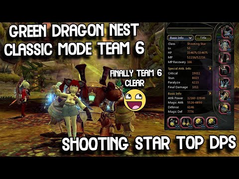 Shooting Star Top DPS GDN Classic Mode Team 6 Dragon Nest Classic