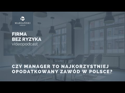 Czy manager to najkorzystniej opodatkowany zawód w Polsce?