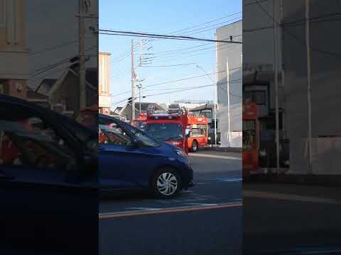 『越谷市消防局』蒲生1 引き上げ