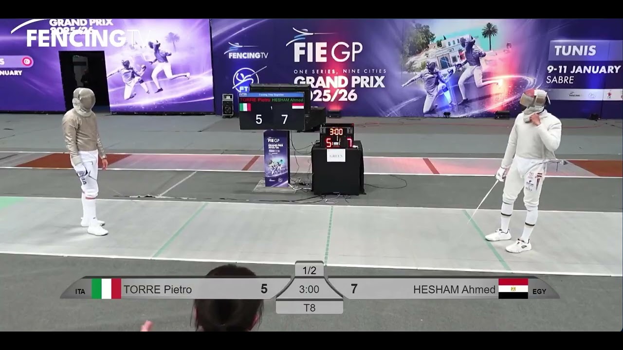 Pietro Torre v Ahmed Hesham T8 Tunis 2026