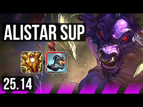 ALISTAR & Kai'Sa vs SETT & Ezreal (SUP) | 1/2/15 | KR Master | 25.14