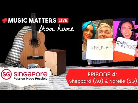 Music Matters Live From Home with Narelle and Sheppard - Episode #4