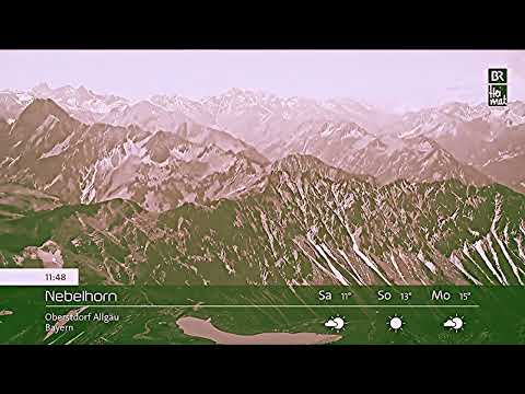 Musikkapelle Wallgau - Martimony (Panoramabilder BR-Livestream Bayerisches Fernsehen [HD])