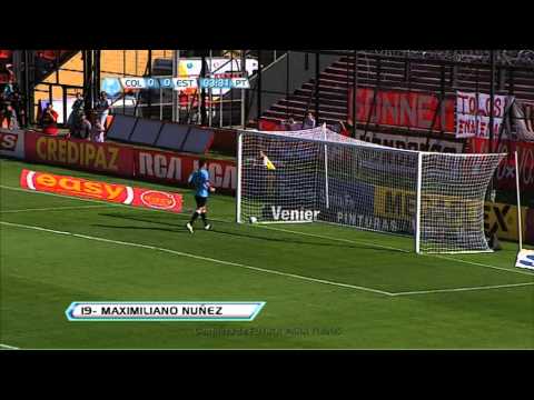 Gol Nuñez. Colón 0 Estudiantes 1. Fecha 4. Torneo Final 2013. Fútbol Para Todos