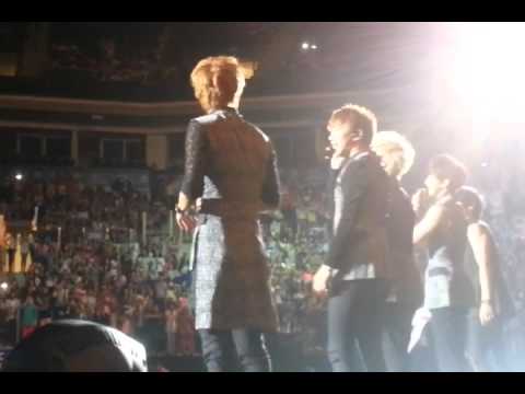 130907 - MBLAQ Greetings @Musicbank Istanbul