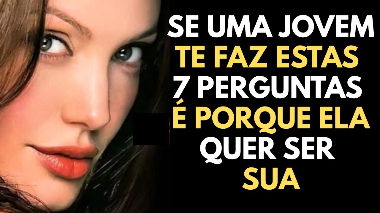 Quando uma jovem te vê com outros olhos,  é isso que ela vai TE FALAR | ESTOICISMO
