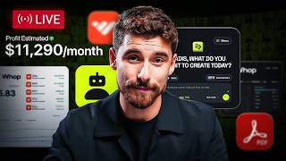 This Lazy AI Side Hustle Makes $11,290/Month (LIVE)
