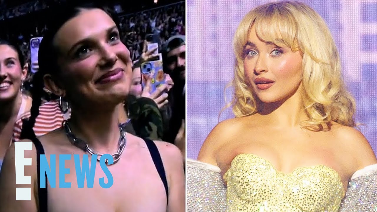 Sabrina Carpenter “Arrests” Millie Bobby Brown During Short n’ Sweet Tour | E! News