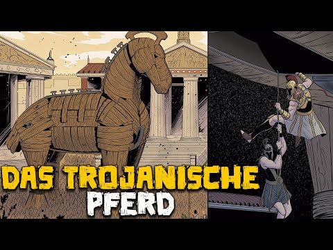 The Trojan Horse - The Trojan War Saga #35 - History and Mythology Illustrated