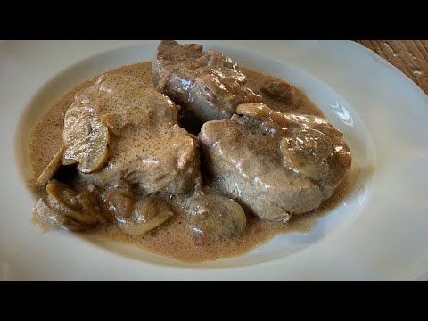 Plato gourmet pero fácil: Solomillo en salsa de Oporto con champiñones