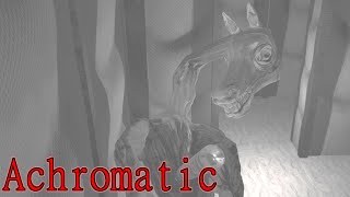 捕まったら遊具に串刺し…怪物から逃げる謎解きホラーゲーム【Achromatic】【ホラーゲーム】