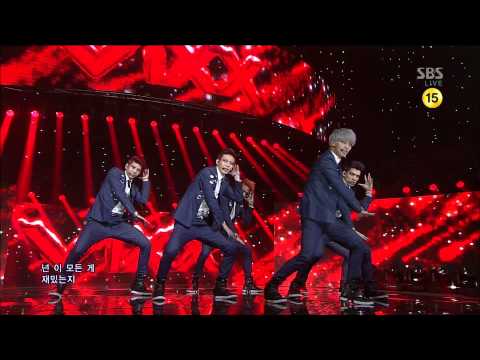 130203 Inkigayo VIXX 빅스 - 다칠 준비가 돼 있어 On And On [1080i HD]