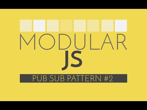 Modular Javascript 5 PubSub Implementation