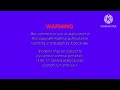 FBI Warning Screen Blue Purple Logo