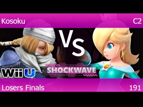 SW 191 - GGEA | Kosoku (Sheik) vs C2  (Rosalina) Losers Finals - Smash 4