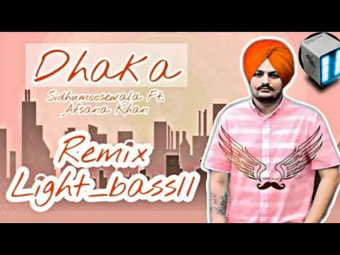 Dhaka Dhol remix Sidhu Sidhu Moosewala Latest punjabi remix song DJAmit _records 2019