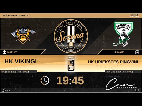 2022 05 04 HK Vikingi - HK Uriekstes Pingvīni
