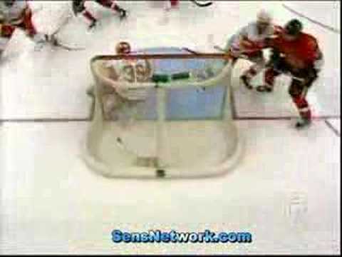 Fisher's goal vs Red Wings - Jan 12/08