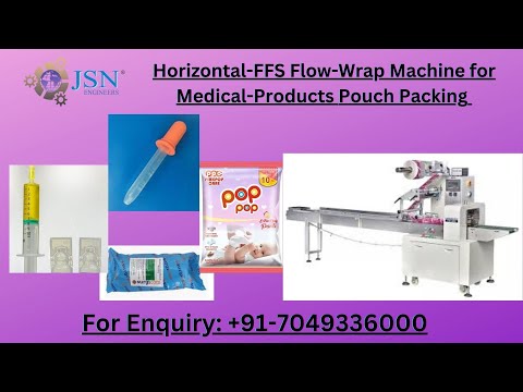 Horizontal Flow Wrap Machine videos