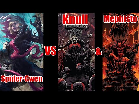 Spider-Gwen Vs Knull & Mephisto World Boss Legend Showcase! (MFF)