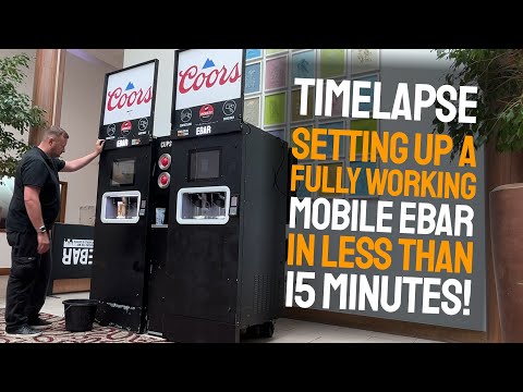 Automated Beer Dispenser Set-Up In Less Than 15 Minutes | Mobile EBar