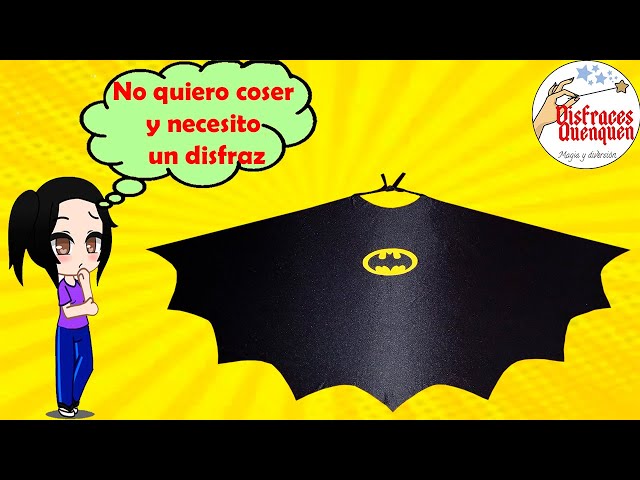 Vídeo relacionado con BATMAN Pijama con Capa para Niños, Disfraz - 7-8 Años: 128cm