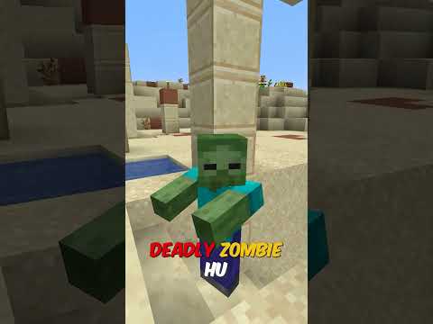 Wrecked as Zombie in Minecraft! You won't believe my moves 😱