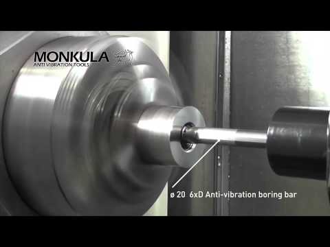 Monkula Diameter 20 6xD Anti Vibration  boring bar