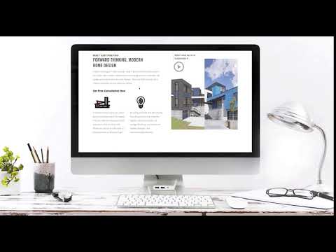 Demonstrates a specific website design project completed by Hook Agency for a client.