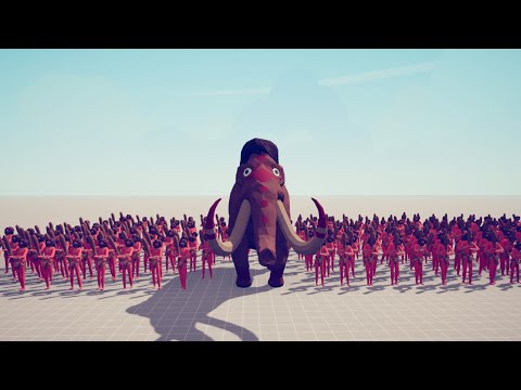 TRIBAL FACTION vs EVERY FACTION (Totally Acierate Battle Simulator)