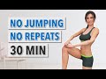 30 MIN TOTAL BODY NO JUMPING NO REPEATS HOME WORKOUT