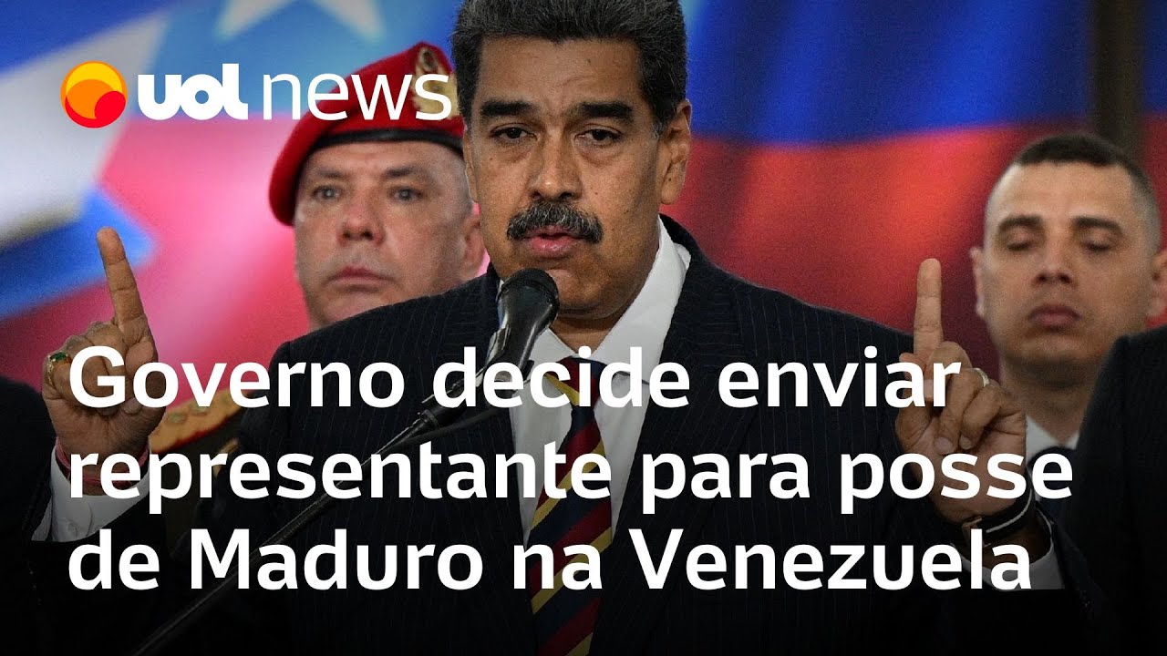 Governo Lula decide enviar representante para posse de Maduro na Venezuela