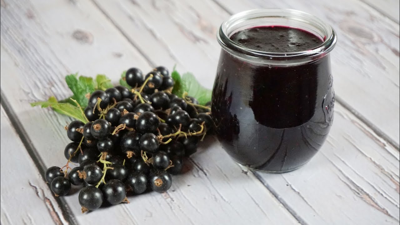 SCHWARZE JOHANNISBEER-MARMELADE - Einfache Rezepte