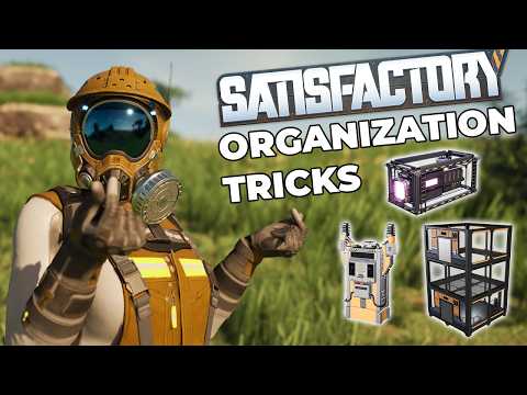 How to Keep Your Factory Organized | Satisfactory 1.1