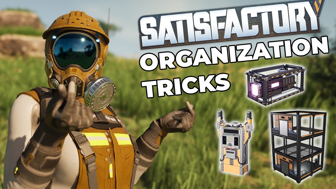 How to Keep Your Factory Organized | Satisfactory 1.1
