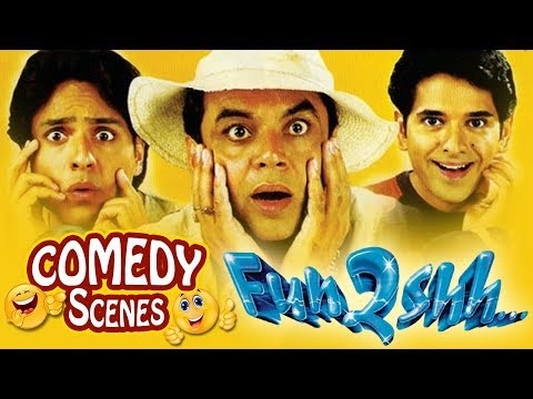 Funtoosh - All Comedy Scenes -  Paresh Rawal -  Gulshan Grover  Indian Comedy