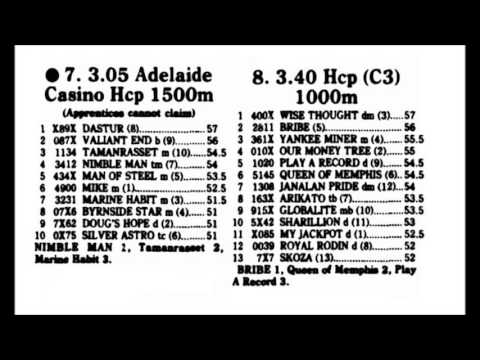 1990 Ballarat Horse Racing _Races One , Seven and Nine  _AUDIO