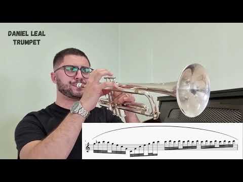 Lip Flexibility - Trumpet Exercises - Exercício de flexibilidade - Daniel Leal Trumpet