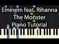 Eminem feat. Rihanna - The Monster Tutorial ...