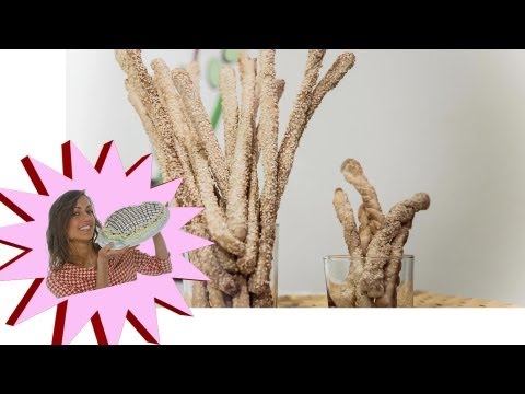Grissini al Sesamo Fatti in Casa - Le Ricette di Alice