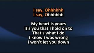 Coldplay - Sparks - Karaoke