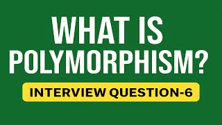 Download the video "Q6 – What is Polymorphism in C#? | Top C# Interview Questions and Answers"