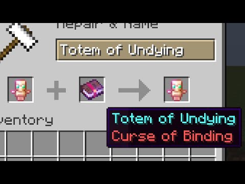 infinite totem in minecraft?