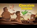 Kalia Ustaad - Chocolate Trouble | Cartoons for Kids in Hindi | Fun Videos for Kids