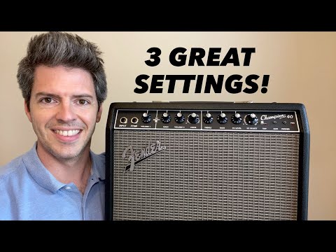 4 Reasons YOU Will LOVE The Fender Champion 40 (Plus 3 GREAT Settings!)