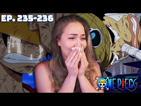 LUFFY vs USOPP! ONE PIECE Episodes 235 & 236 REACTION!