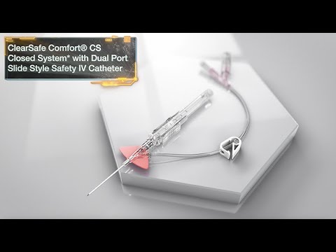 ClearSafe Comfort® Closed System IV Catheter